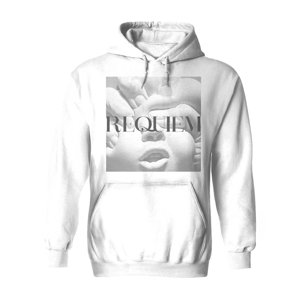 Korn Requiem مقنعين البلوز الجرافيك طباعة الرجال والنساء فضفاض الدافئة هوديي عادية الخريف والشتاء موضة فاخرة الاتجاه #6
