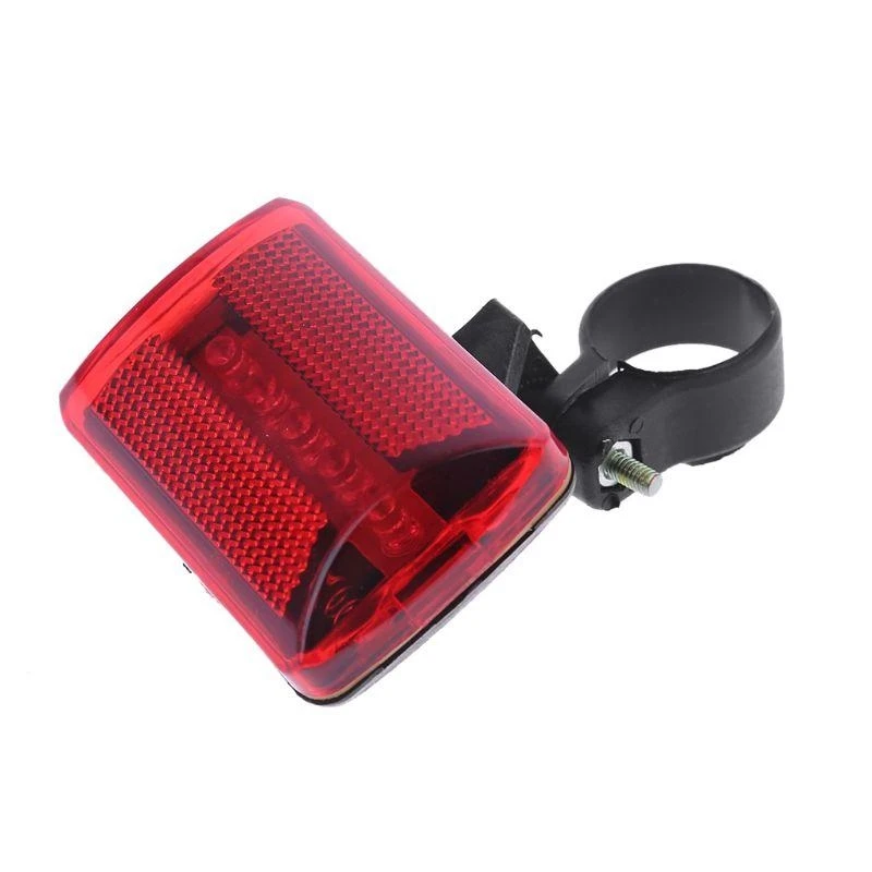 

652F Safety Warning Lamp Battery Powered Bike Tail Light Powerful Headlight Easy to Install for Road Mountain Cycling