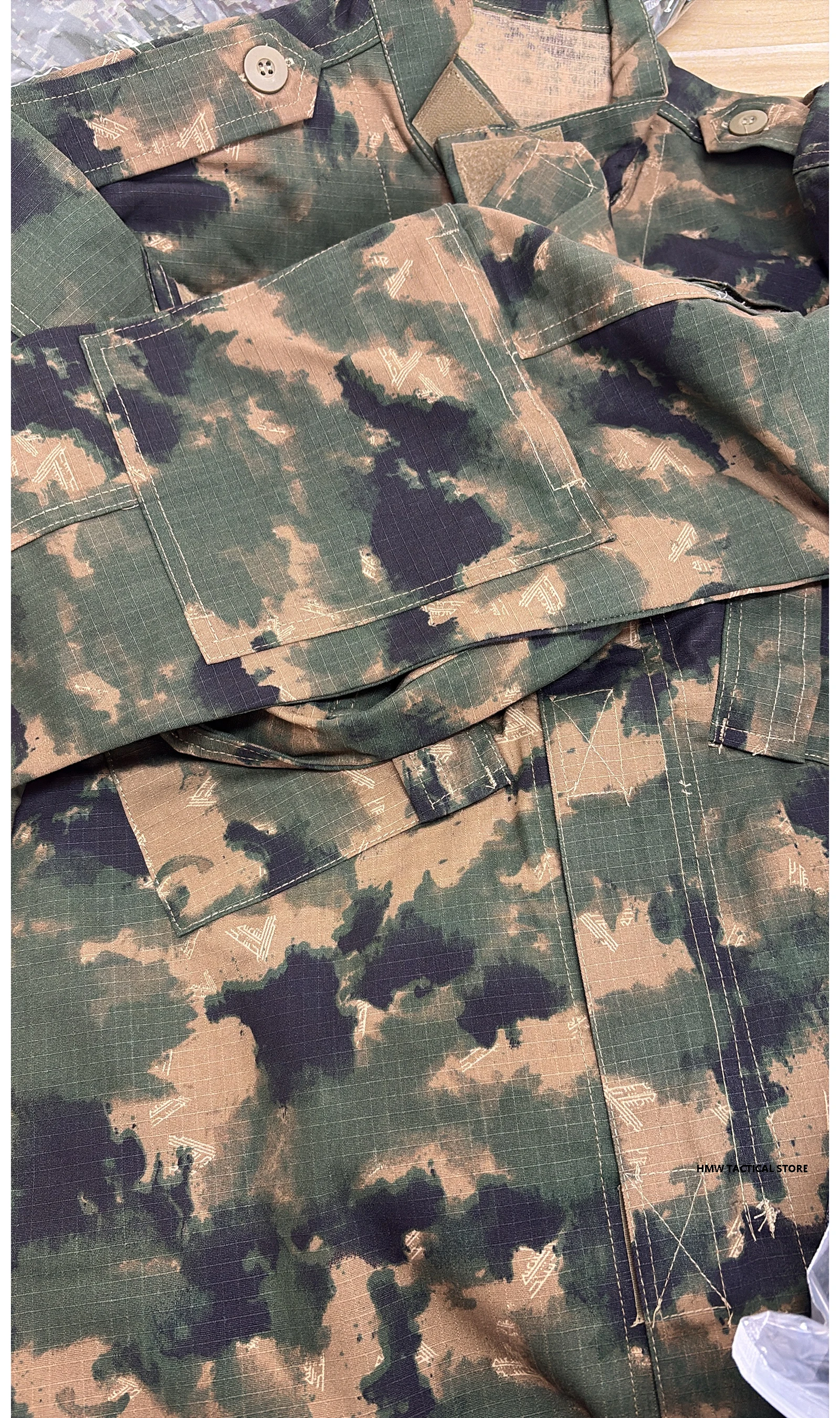 New ACU second-generation suit YLK camouflage tactical training suit tactical top tactical pants