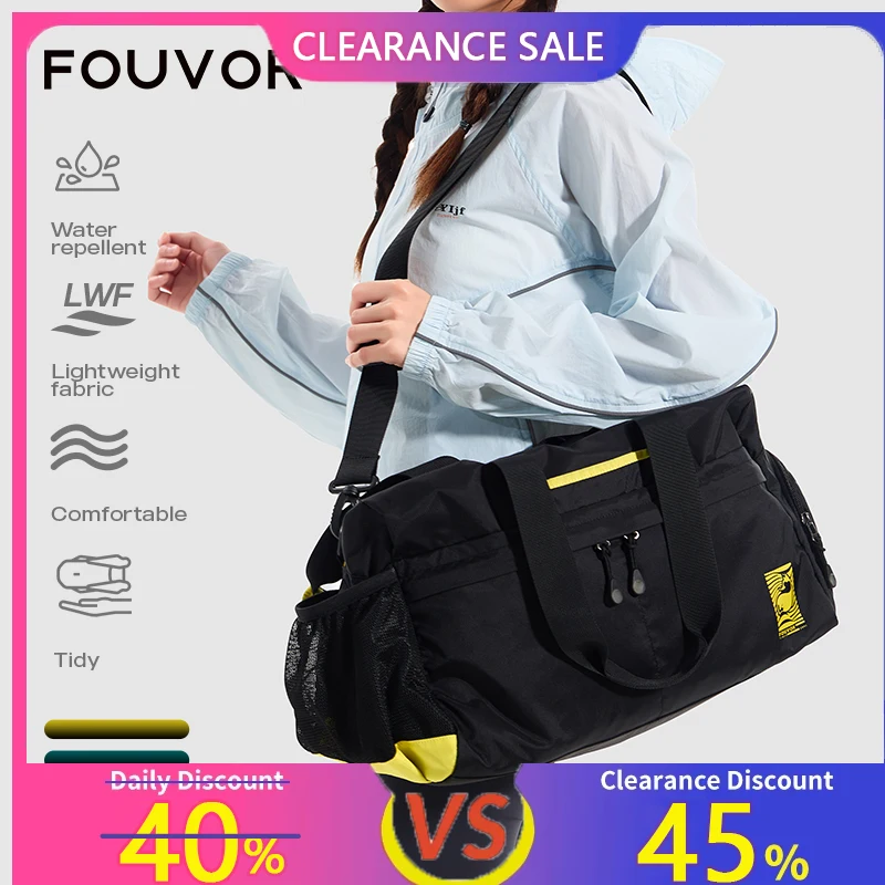 

Fouvor Large Shoulder Bags for Women 2025 Trend Travel Sports Handbag Nylon Waterproof Lightweight Luxury Designer Bags 3003-10