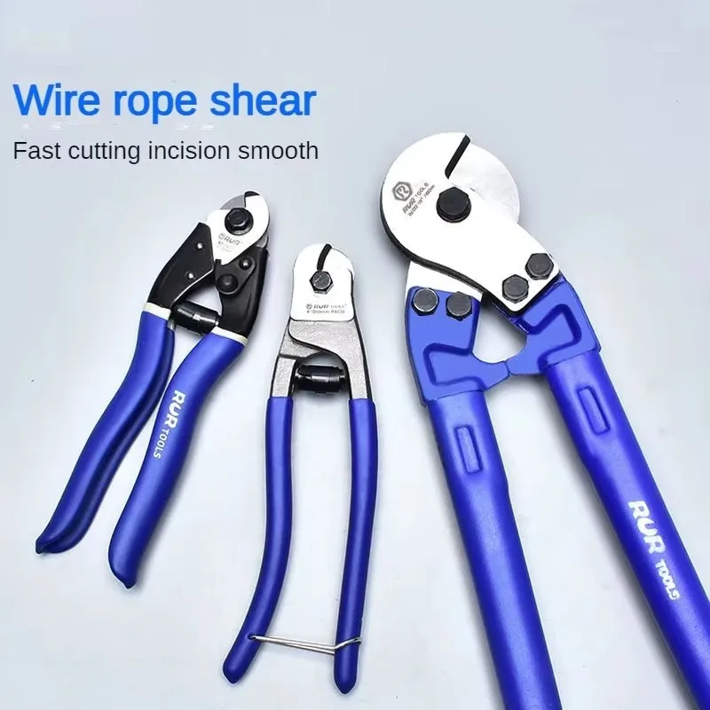 Wire Breaker Scissors Steel Bar Cutting Pliers 8/18 Inch Multi-functional Labor-saving Wire Shears Cutting Wire Plier Hand Tools