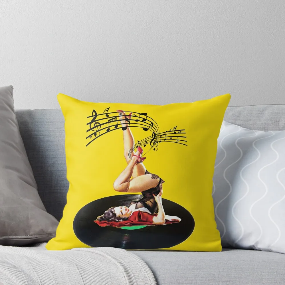 Rockabilly Goddess II Throw Pillow Cushions Cover Bed pillowcases pillow