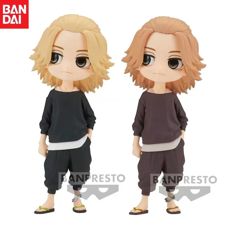 In Stock Bandai Original Anime Tokyo Revengers Qposket Manjiro Sano Action Figure Model Decorate Gifts