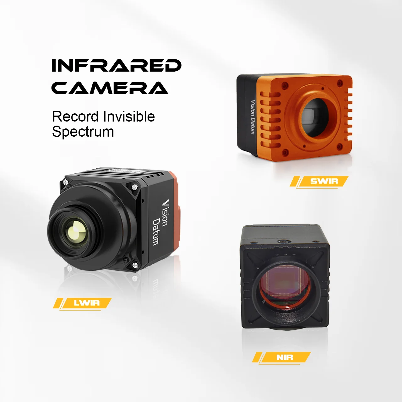 PYTHON 2000 GigE Camera 2MP 1920X1200  Global Shutter 50FPS Near Infrared for Foreign Object Detection