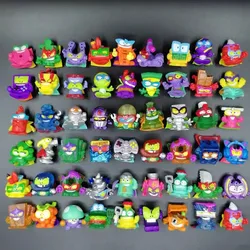 1pcs-50pcs Original Superzings Superthings Action Figures 3CM Super Zings Garbage Trash Collection Toys  give a ball Gift