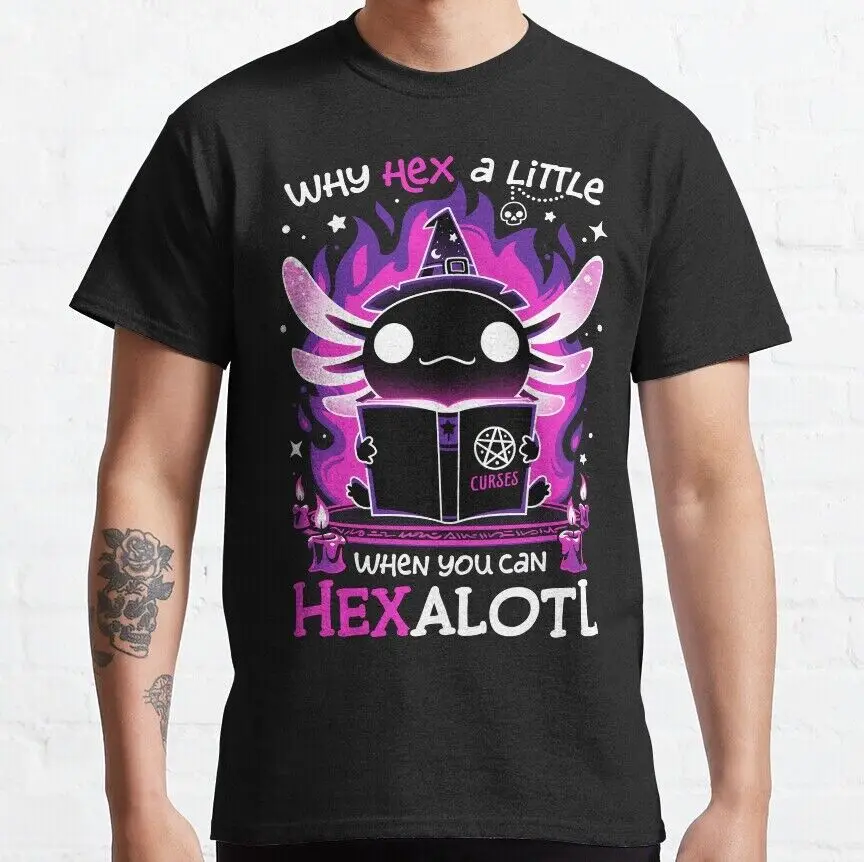 Axolotl Witching Hour - Spooky Salamander Classic T-Shirt