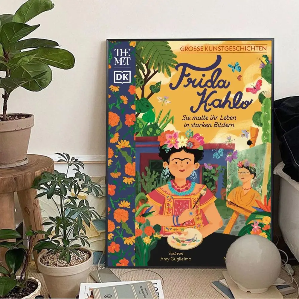 1pc Frida Kahlo Poster Wall Art Home Decor Room Decor Digital Painting Living Room Restaurant Kitchen Art