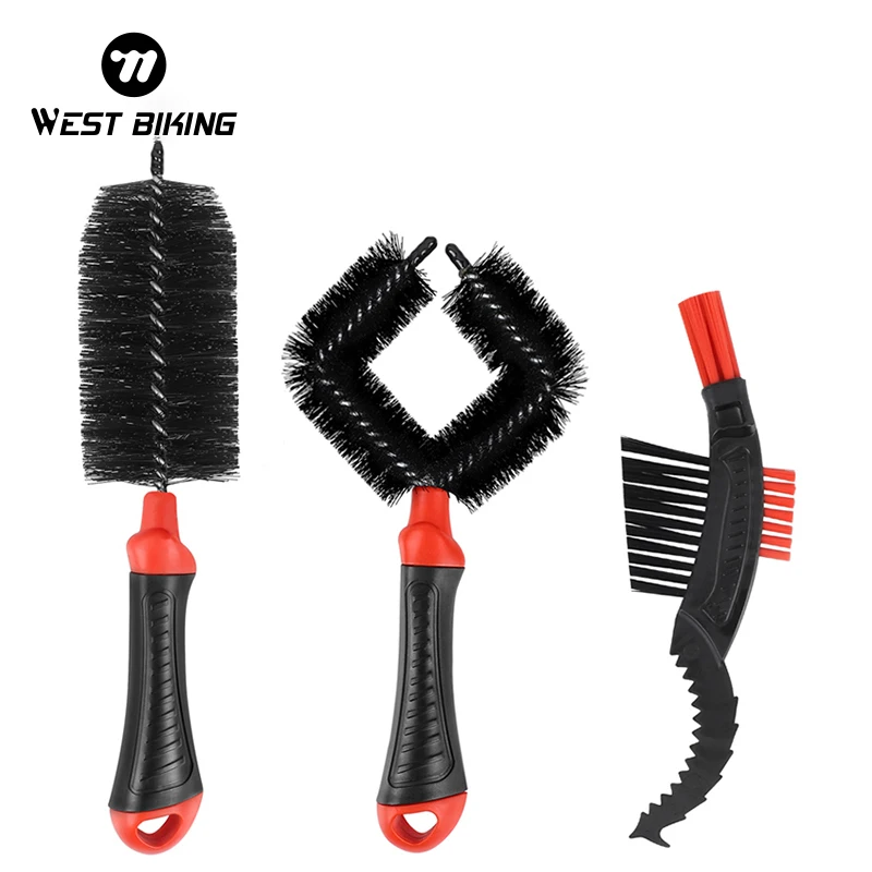 

WEST BIKING Bicycle Chain Cleaner Portable Cycling Cleaning Brushes Kit MTB Bike Scrubber Quick Washing Kit Bikes Maintenance