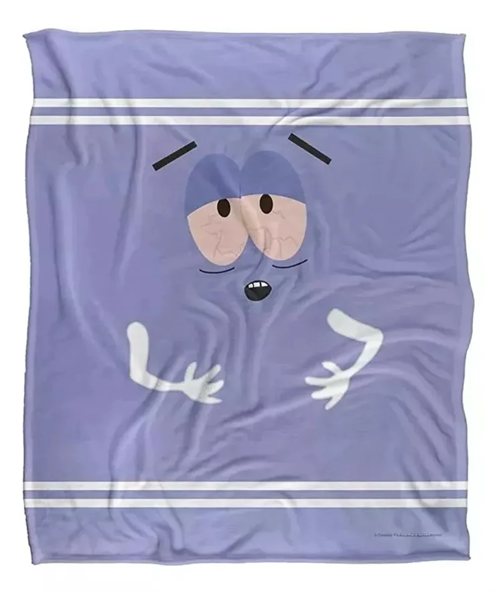 Toallin South Park Pattern Beach Towels Cartoon Funny Pose Soft Shower Towel Travel Spa Quick Dry Blanket Swimming Bath Camping