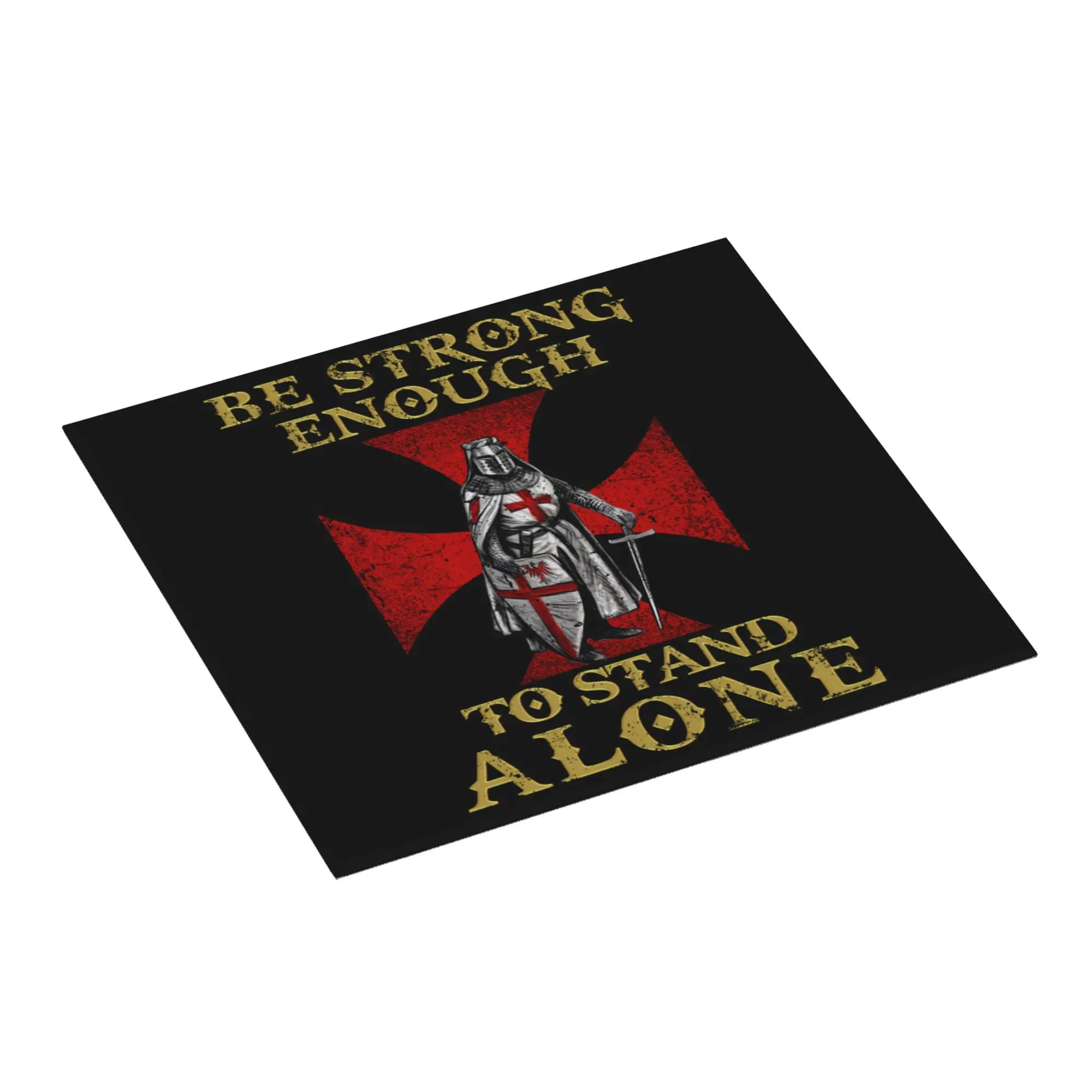 Drying Mat For Kitchen Knight Templar Crusades Knights Barware Tableware Maltese Cross  Washable Kitchen Sink Drying Pad