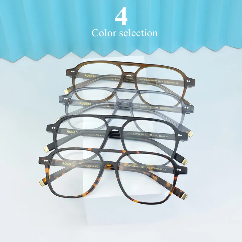 

TAG Hezekiah Retro glasses frame men women BJORN vintage Eyeglasses designer optical Myopia reading prescription Acetate Eyeweas