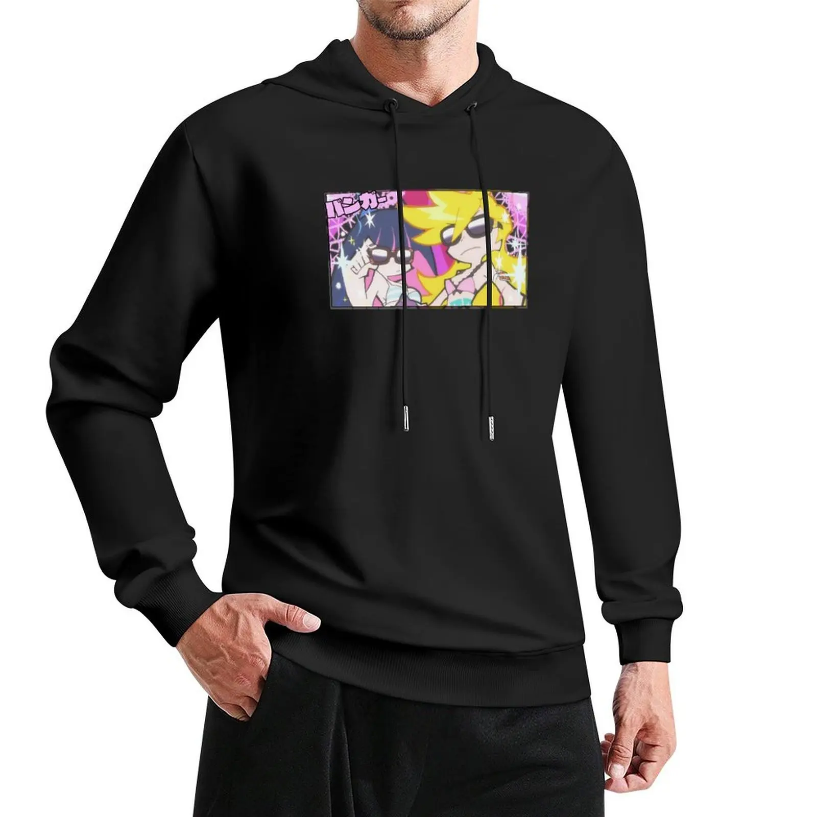 

Panty and Stocking - BANGER バンガー Pullover Hoodie men's clothing fashion men male clothes big size hoodie