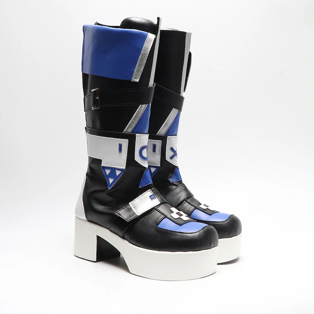 Game Honkai: Star Rail Silver Wolf Cosplay Shoes Boots Halloween Party Accessories Custom Made