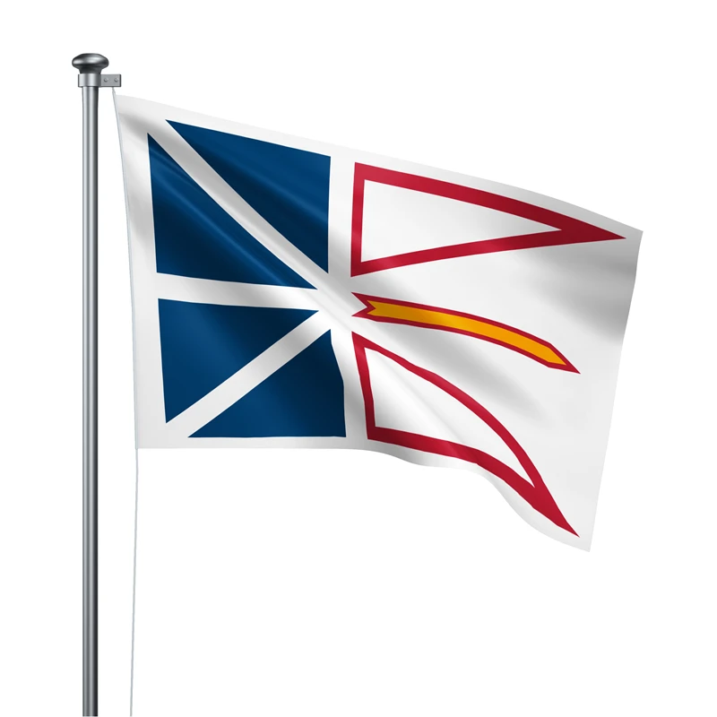 Gaslight Gatekeep Girlboss 5 x 3 фута Ньюфаундленд и Лабрадор Провинция и территория Банер с флагом Канады 150 см x 90 см