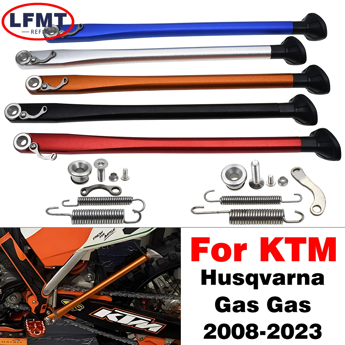 Parking Side Stand Kickstand For KTM XC XCW XCF XCFW EXC EXC EXCF Six Days TPI 125 150 250 300 350 400 450 500 530 For Husqvarna