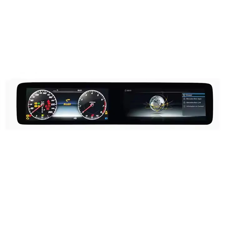 Large Central Control Screen Upgrade & Optimization for Mercedes Benz W205 W213 W222 W463 Car Multimedia Modification