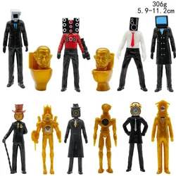 Skibidi Toilet Figure Speakerman Titans Cameraman TV Man Action Figure Set Skibidi Dop Yes Yes Camera Man Figurine Skibididop