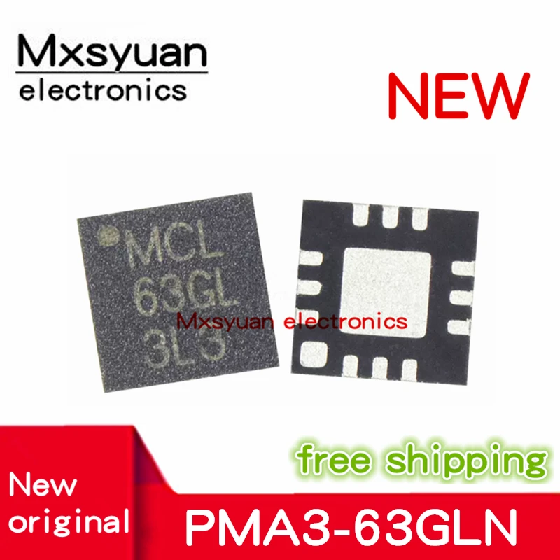 1pcs/lot PMA3-63GLN PMA3-63GLN+ MCL-63GL 63GL SMD 100% Original New