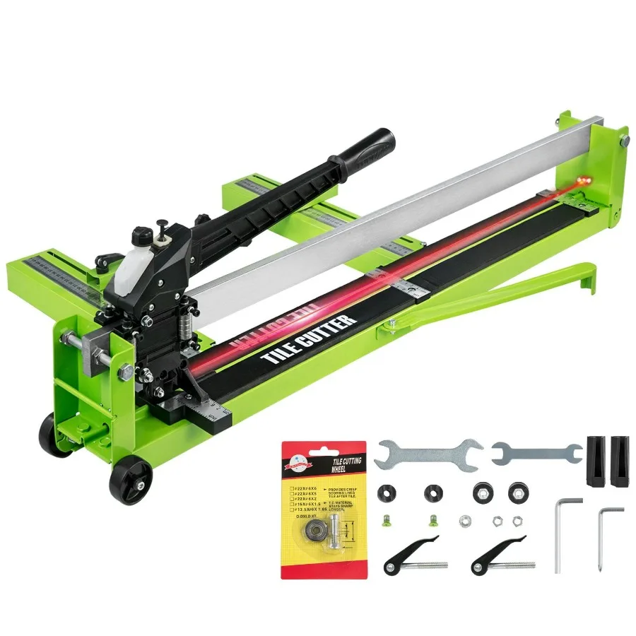 Tile Cutter 39 Inch Manual Tile Cutter AllSteel Frame Tile Cutting Machine w Laser Guide and Bonus Spare Cutter Tile Cutter Ha