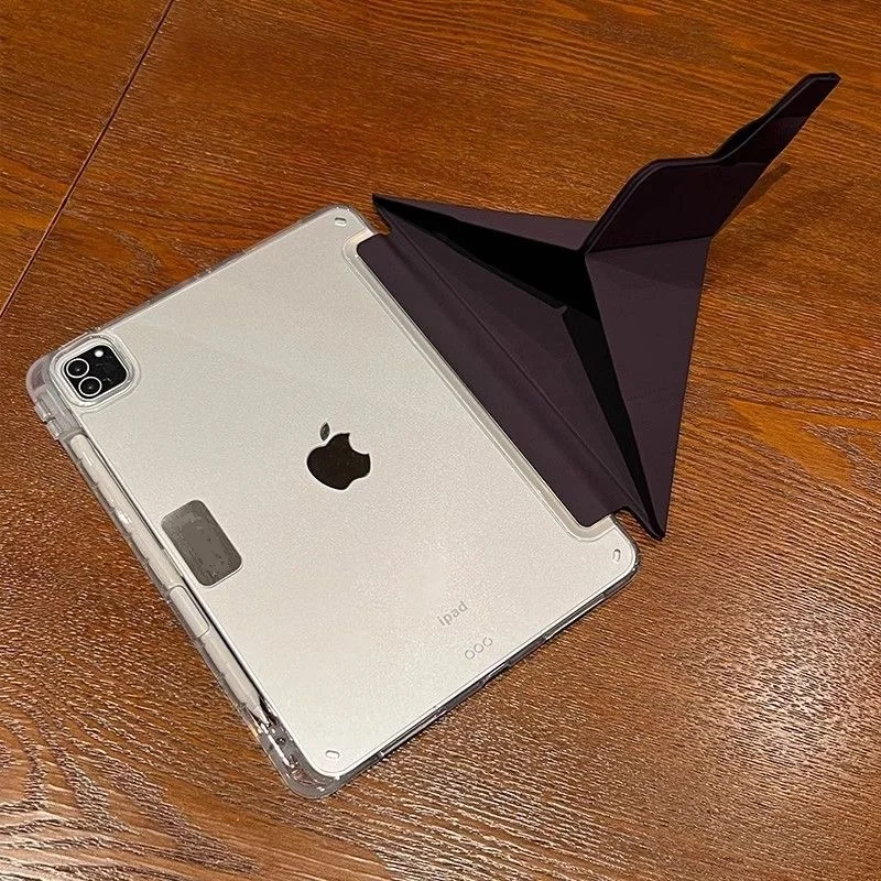 Case Magnetic for iPad Air 12th 11th 11 4 5 10th 10.9 9.7 Cover iPad 7th 8th 9th Gen 10.2 3 10.5 With Y-Shaped Fold Clasp Funda