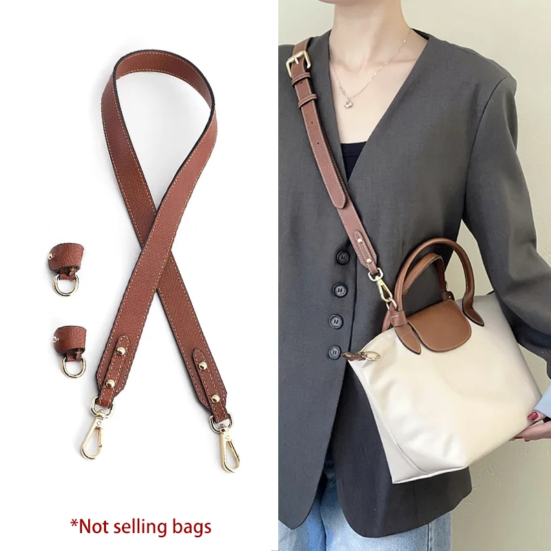 

Ремень для сумки Longchamp S с короткой ручкой, регулируемый ремень для сумки через плечо, прочный ремень для сумки, сменные аксессуары для сумок