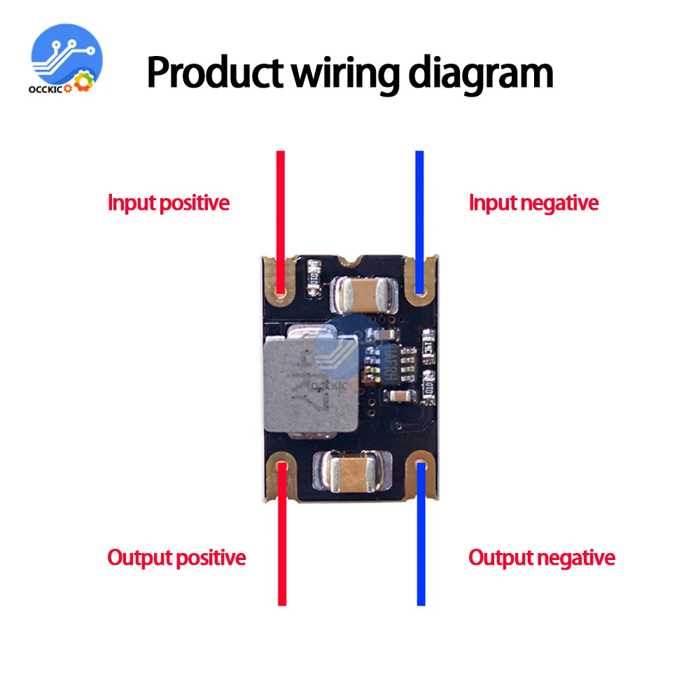 Mini DC-DC 9V/12V do 5V 4A obniżanie mocy moduł zasilający przetwornica napięcia wydajność konwersji regulowana 98%