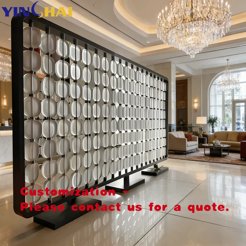 custom.Hotel Glass Sound Proof Partition Partition Wall Panel Restaurant Divider Acoustic Partition Wall Decor