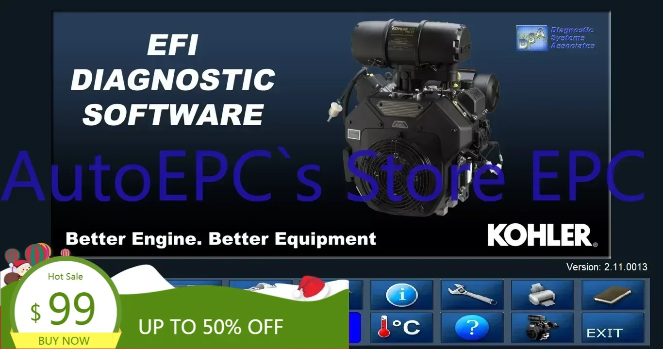 AutoEPC KOHLER EFI DIAGNOSTIC SYSTEM 2.11.0013+Keygen