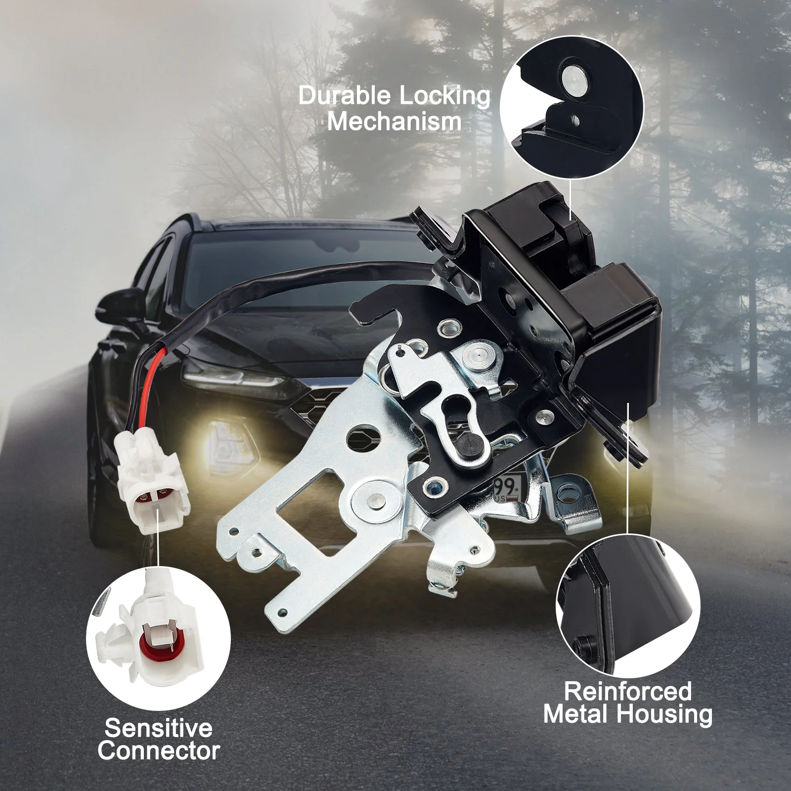 مشغل الباب الخلفي/الباب الخلفي 931-861 (64680-0C010) لسيارة تويوتا سيكويا 2001-2007