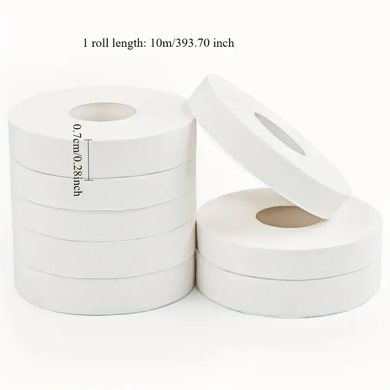 3RollS  White Finger Tape Athletic Tape Feet Sports Tape for Rock Climbing, BJJ Jiu Jitsu, Grappling, MMA, Hockey Stick