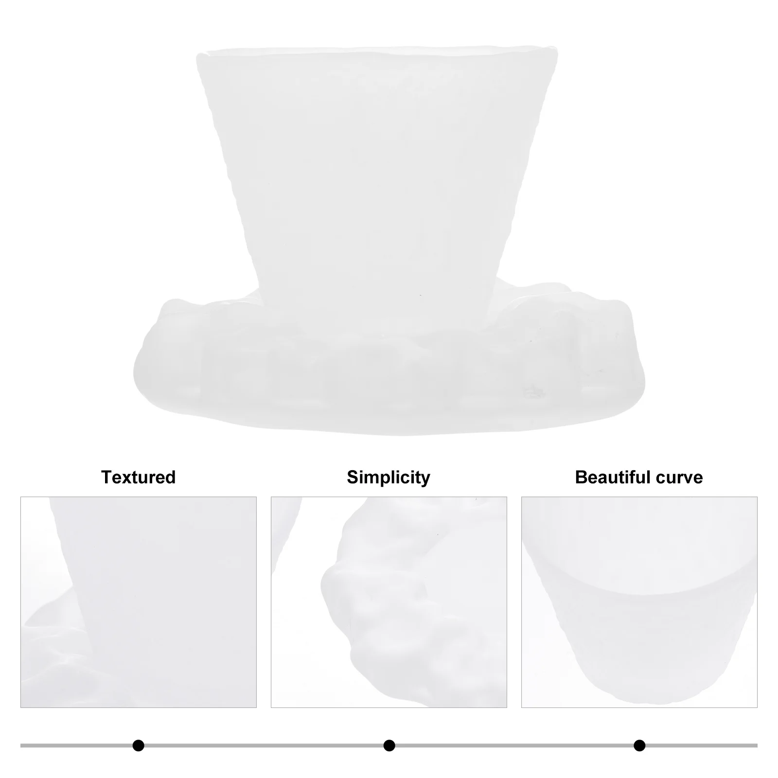 

1Set Exquisite Kungfu Tea Cup Kit Simple Shape Fine Craftsmanship Creative Design Home Tearoom Reception Room Afternoon Tea