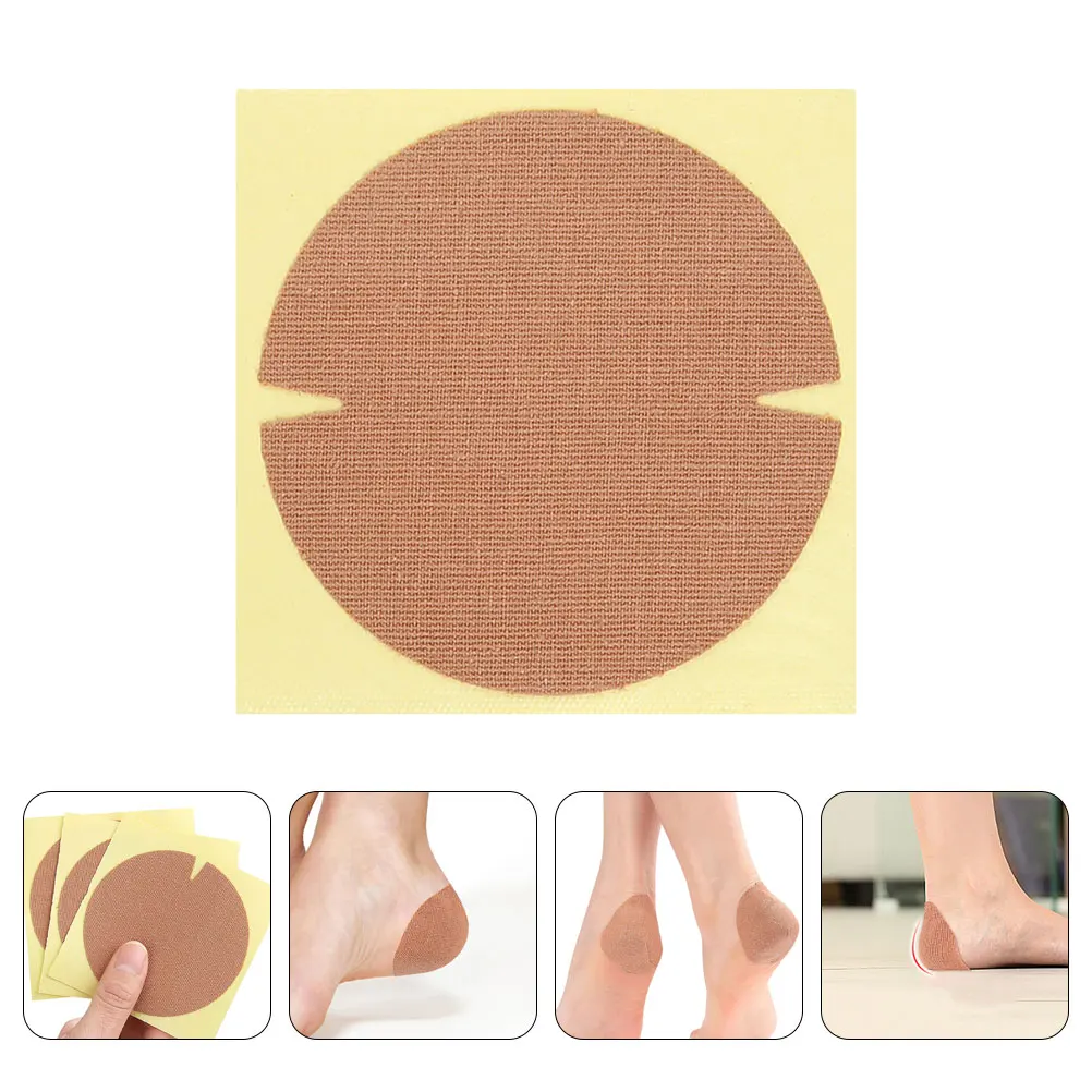 

10 Sheets Anti-wear Stickers Adhesive Heel Care Pads Protector Decals Spandex Protective
