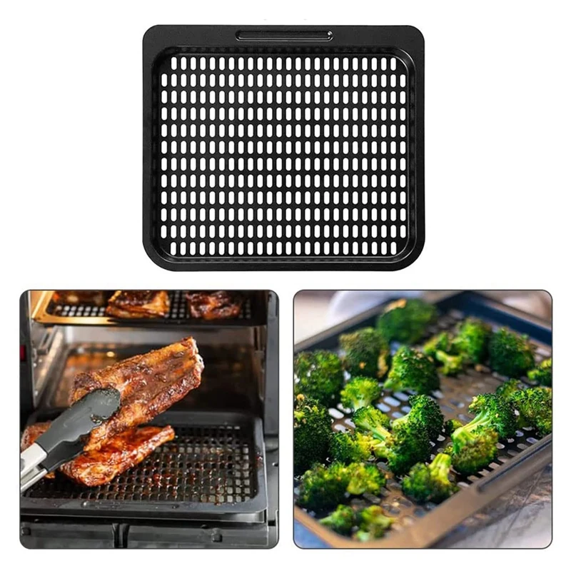 Cooking Tray Replacement, Mesh Cooking Rack Air Fryer Accessories For Instant Vortex,Chefman And Other Air Fryer Oven