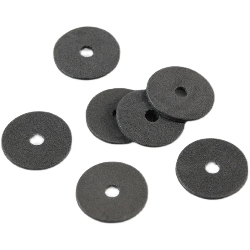 

100PCS Black Sponge Shockproof Washer High Density Extra Thin Gasket Flat Washer M6.3-M28