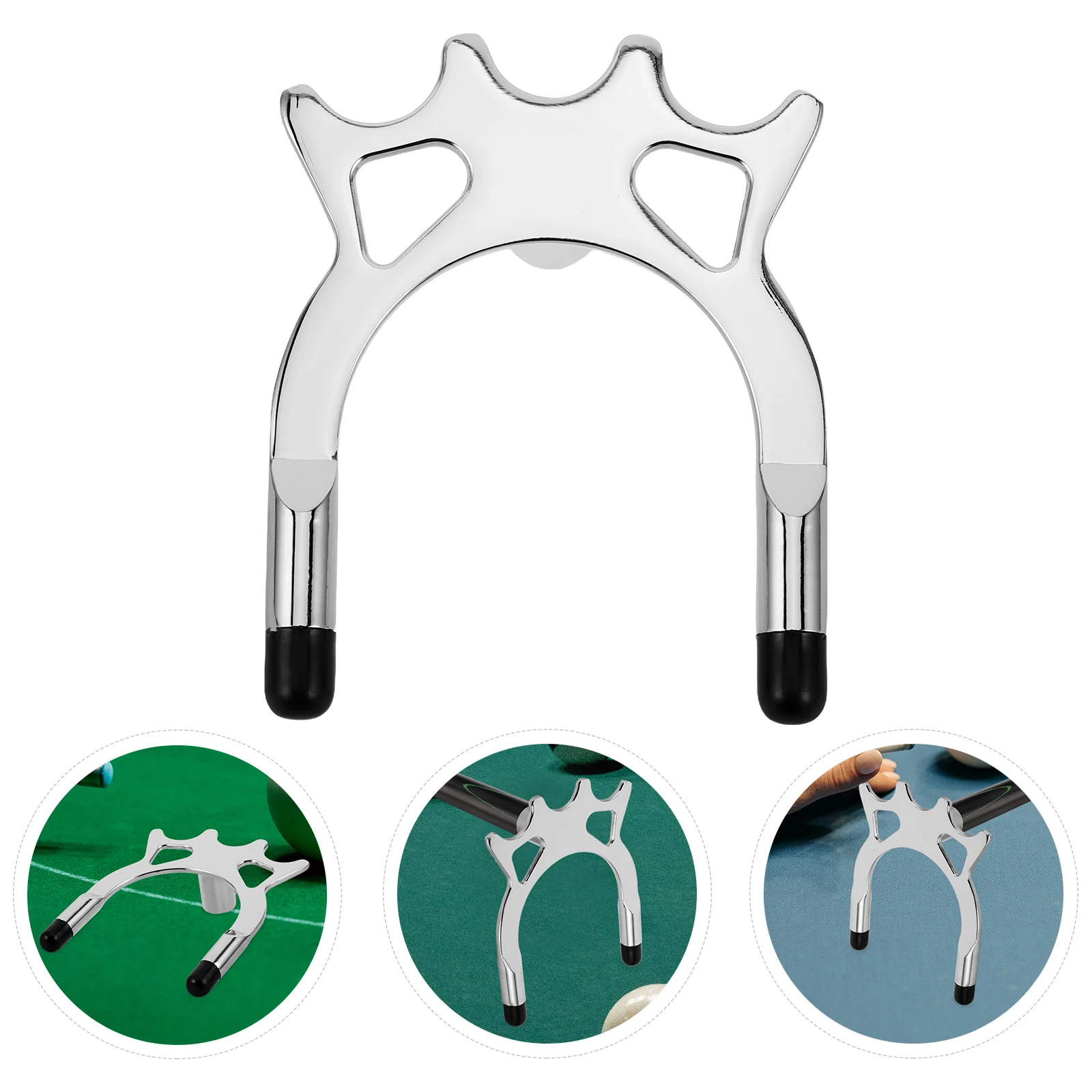 

1pc Billiard Cue Bridge Head Adjustable Pool Stick Rest Snooker Accessories Durable Support Portable Attachment For Billiards