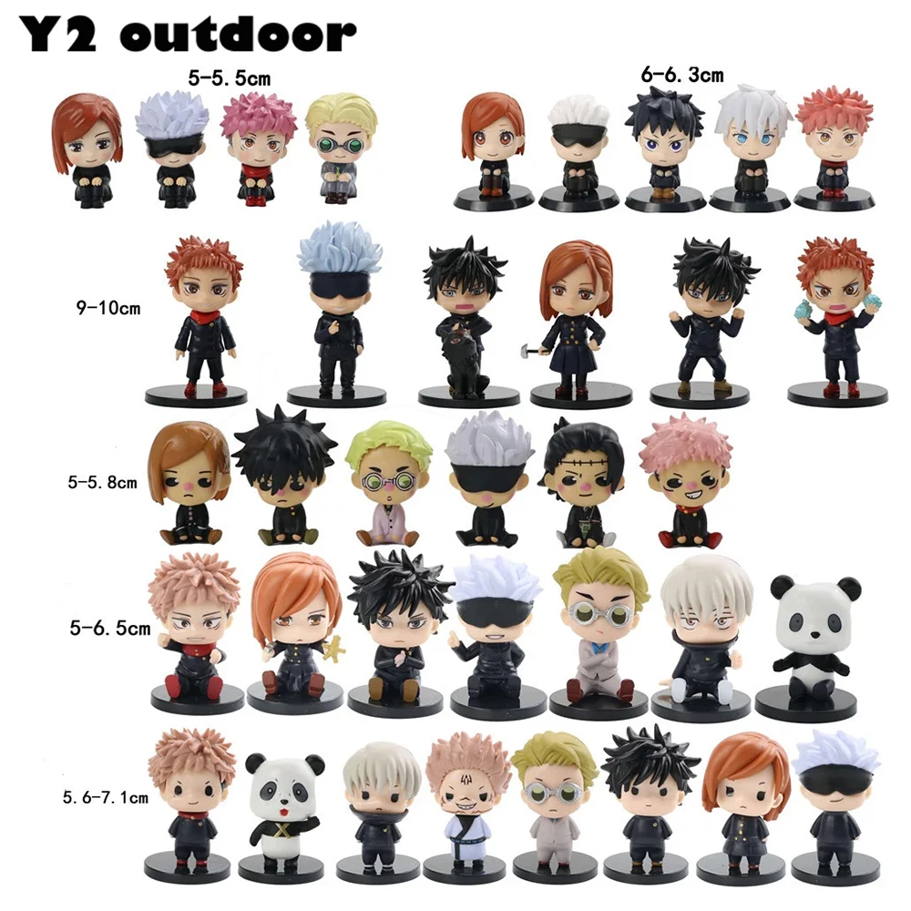 Jujutsu Kaisen Figure Itadori Yuji Fushiguro Megumi Inumaki Toge Ryomen Sukuna Gojo Satoru Figure Toys Q Posket Anime Figurine