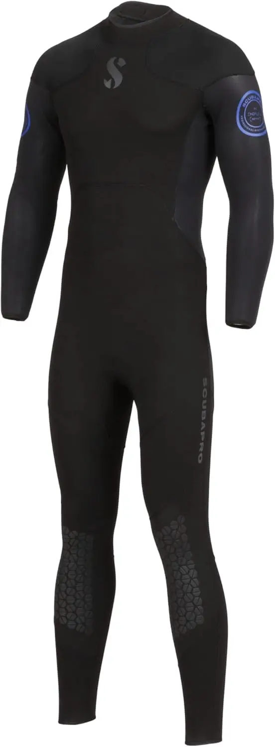 Men’s Diving Wetsuit, 3mm, Back Zip, X-Foam Neoprene, L