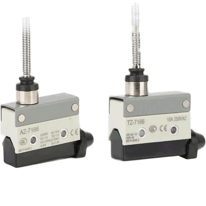 1Pcs AZ-7166/TZ-7166 10A 250VAC 15A 380VAC Micro Limit Switch Small Dust And Waterproof Micro Switch