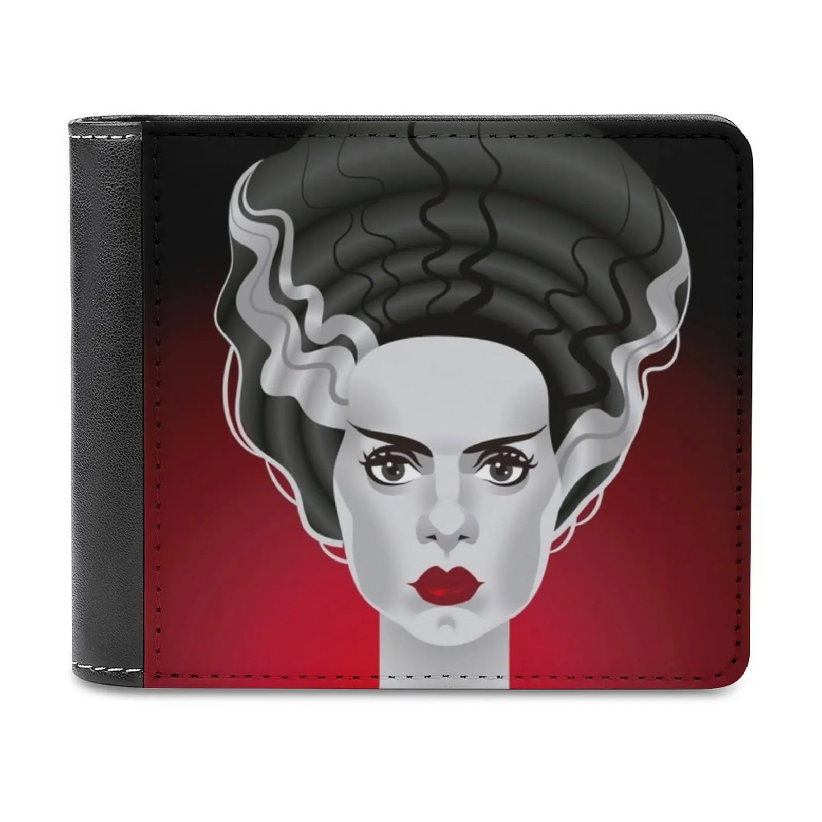 

Bride Men's Wallet Purses Wallets New Design Dollar Price Top Men Leather Wallet Elsa Lancaster Bride Of Frankenstein Old