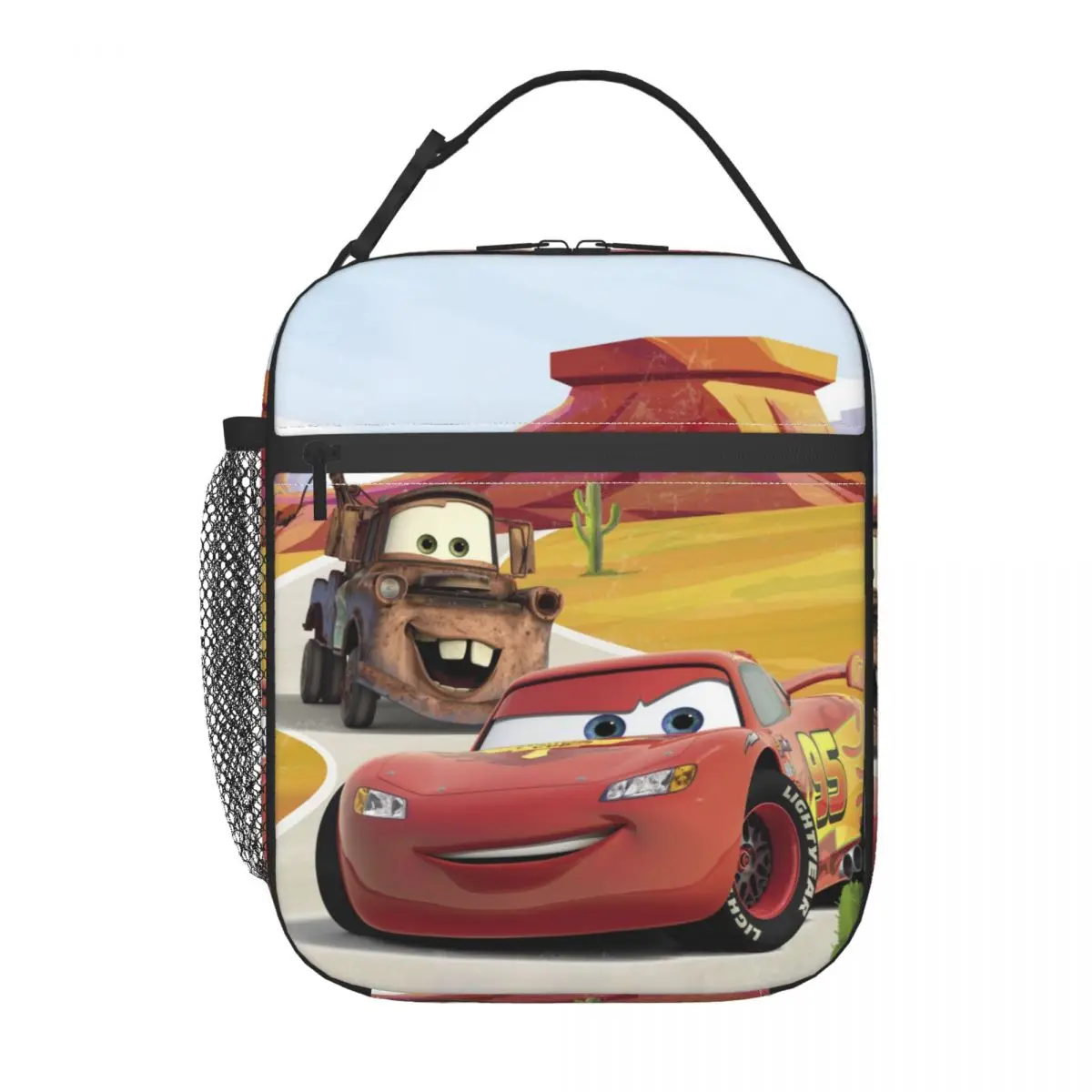 

Сумка для обеда Pixar с мультяшным рисунком на заказ, теплоизолированный Ланч-бокс для работы, офиса, пикника, Портативная Сумка-тоут