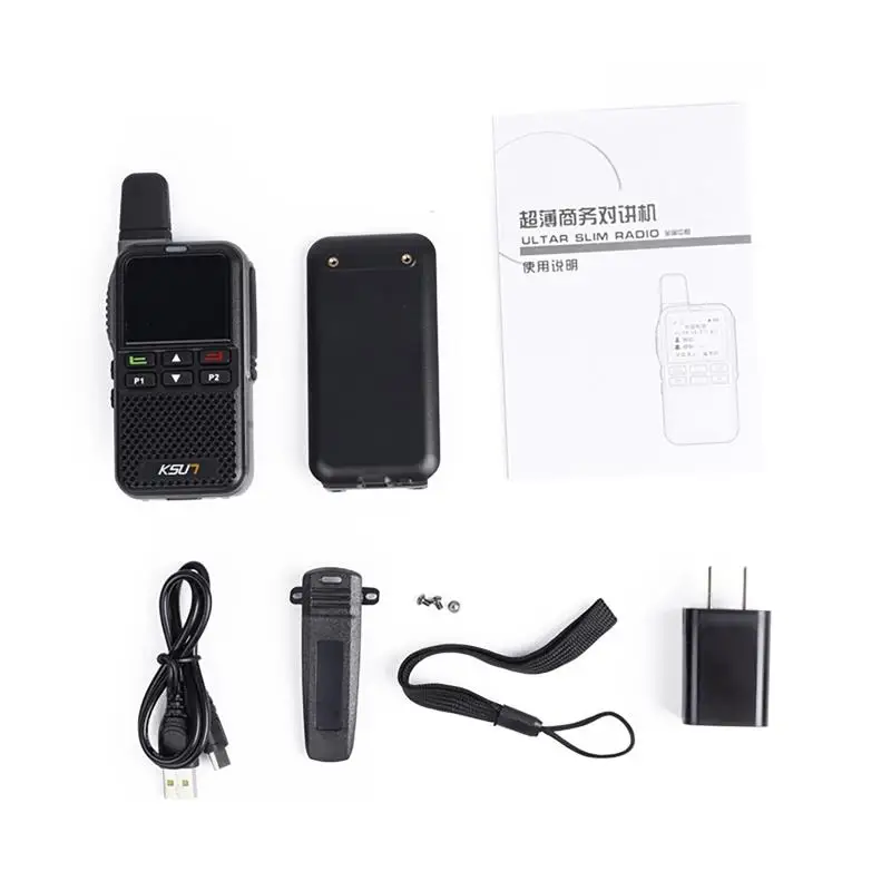 To ZL38 LTE Walkie Talkies Long Range 100 Miles Zello Network Radio PTT Button WiFi POC Android System