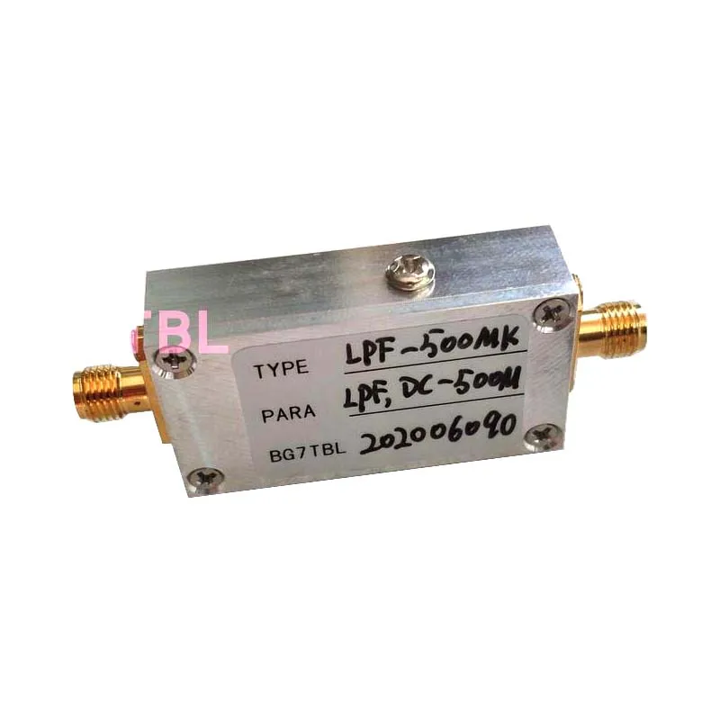 100K~1Ghz LPF Low Pass Filter Sma Radio RF POWER Amplifier Receiver Transmitter Medium Wave, Shortwave FM VHF UHF Walkie Talkie