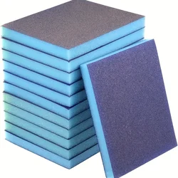 Sanding sponge wet and dry, coarse and fine sand particles 6 different specifications, can be cleaned and reused