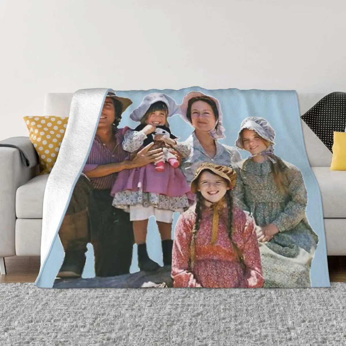 

Маленький дом на прерии, плюшевые одеяла Ingalls, зимние одеяла, зимнее теплое одеяло, одеяло