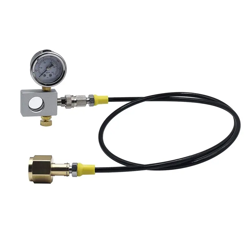 

A25F-CO2 Cylinder Refill Fill Station Adapter Fit For Soda Water Machines-Terra, DUO, ART-Carbon Dioxide Pink Bottle Quick Conne