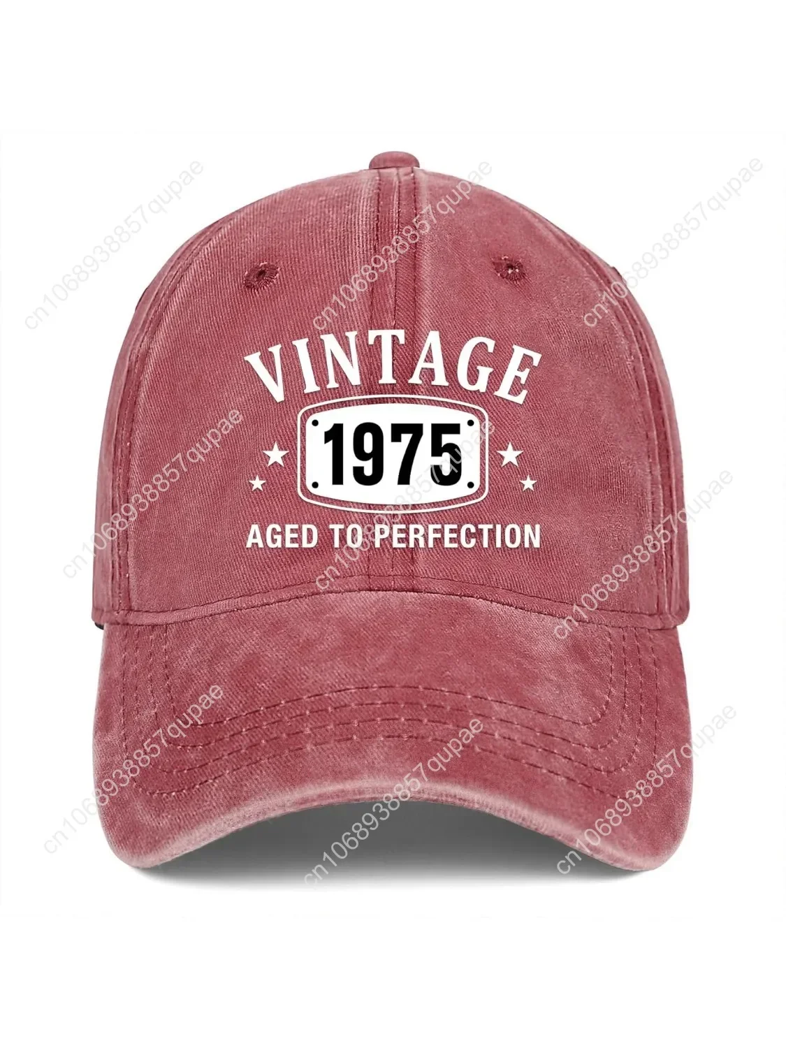 

50th Birthday Gifts for Him Her Men Women Embroidered Cotton Hat