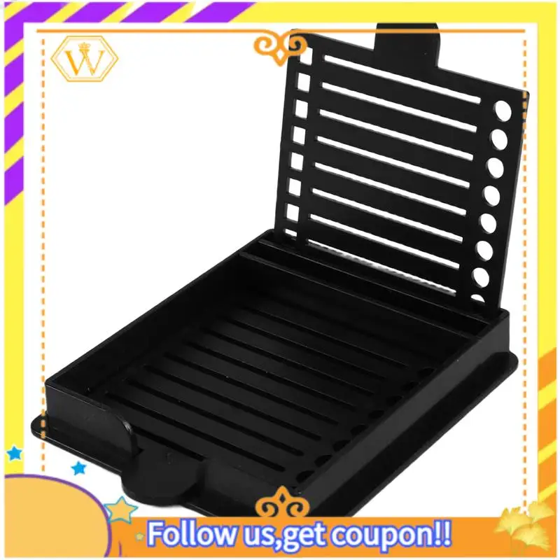 Latest-Desktop  Note Dispenser With Holder Clip And Stencil Template For 3X3 Self-Adhesive Notepad