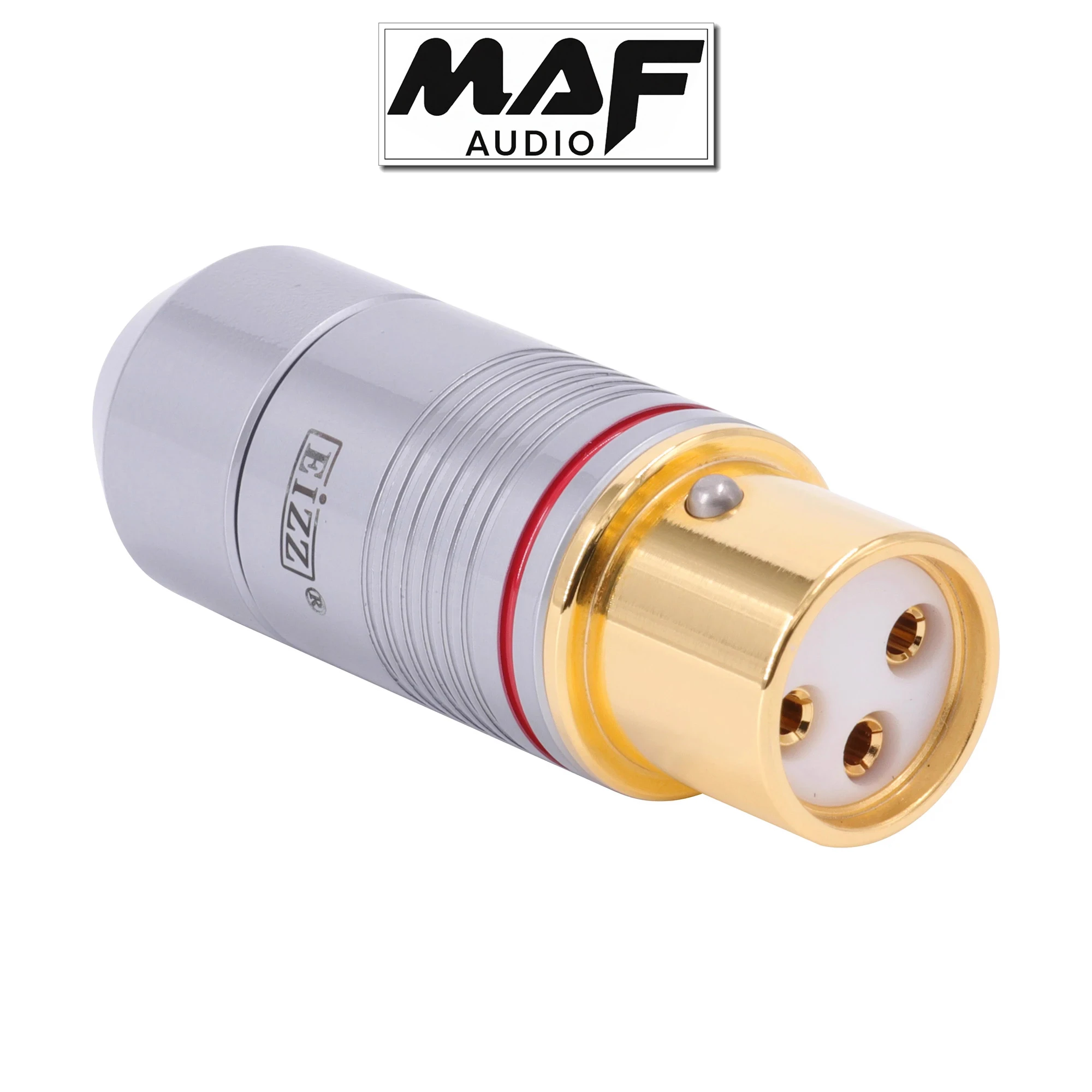 4 stücke EIZZ Hohe Männlich Weiblich 3pin XLR Balance Stecker Stecker Terminal Phono Microphone9mm Kabel Beryllium Kupfer – Detail 8