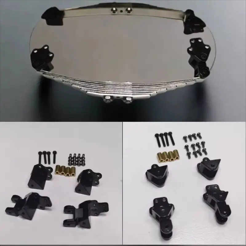 Nooxion 1/14 RC Truck Leaf Spring For Drive Axle Non-Drive Axle Suitable For Tamiya 1/14 Rc Tractor Truck Parts Accessories