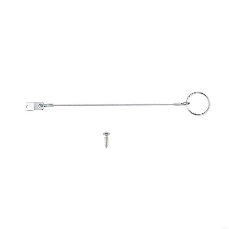 6XDF Stainless Safety Tether Wire Quick Release Pin Lanyard Safety Wire for Marine